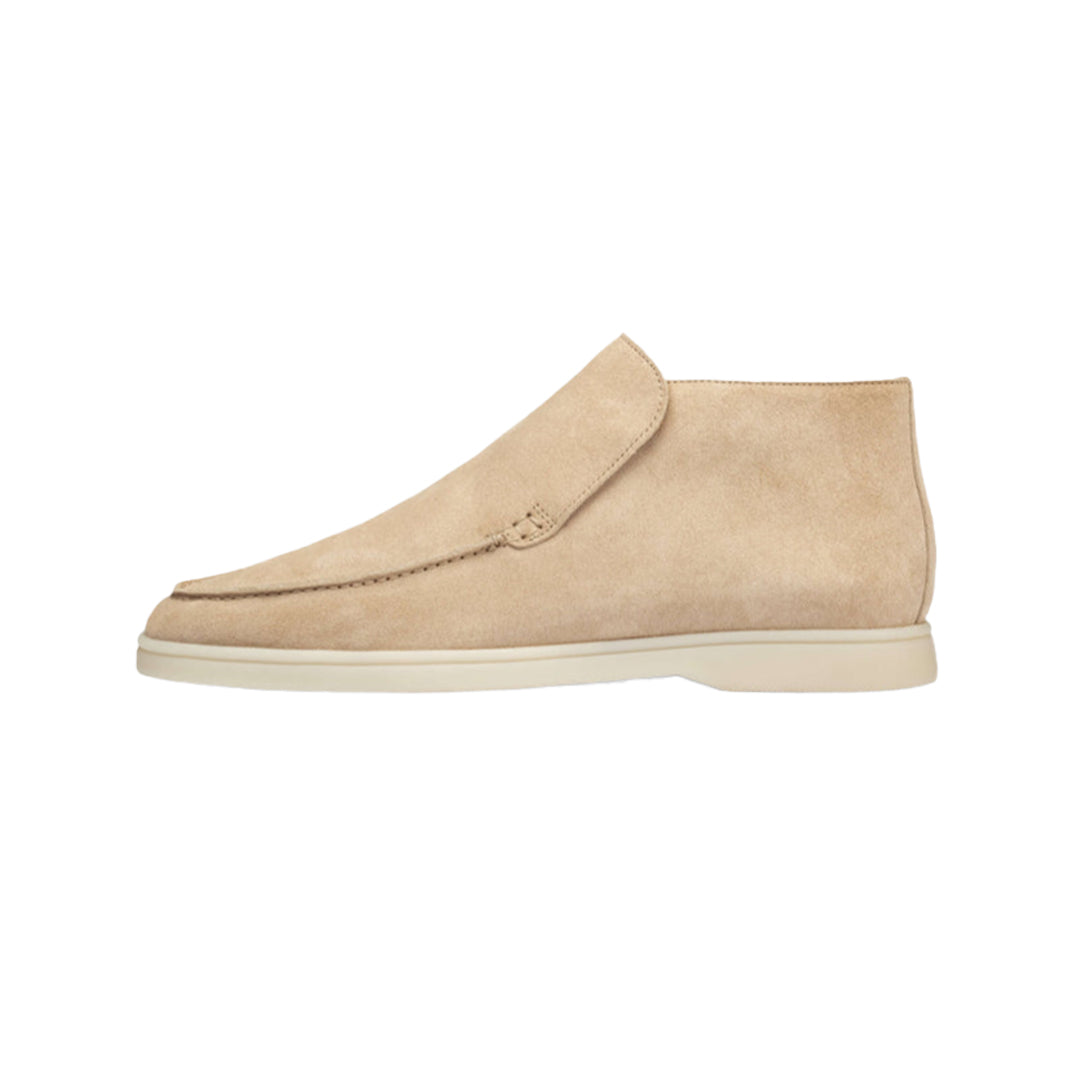 Elegante kalfssuède heren loafer