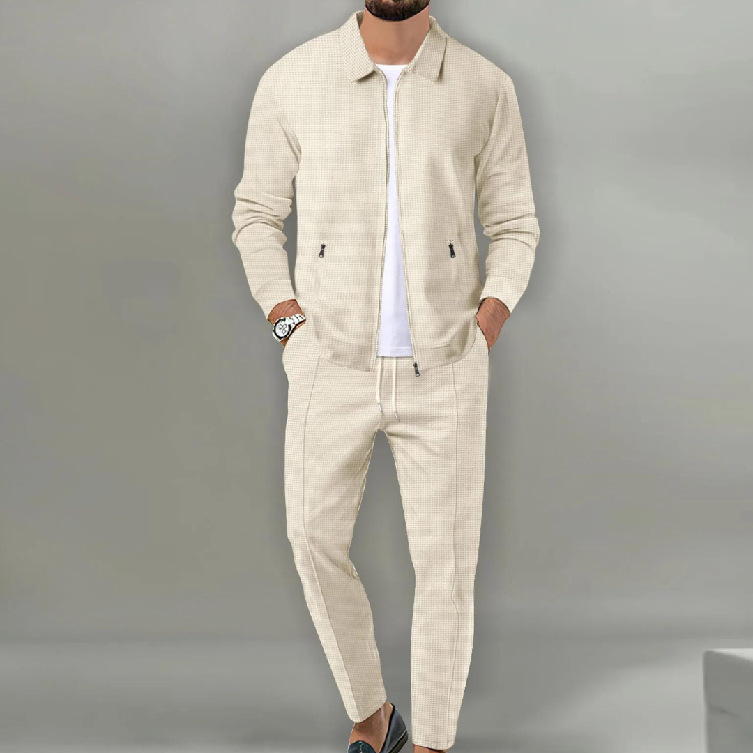 Slim Fit Tweedelige Set