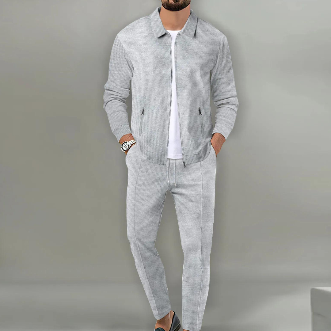 Slim Fit Tweedelige Set
