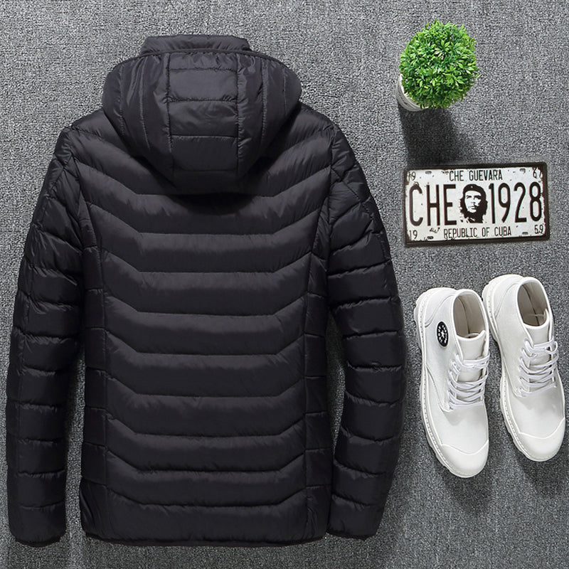 Simon | Verwarmd puffer jas