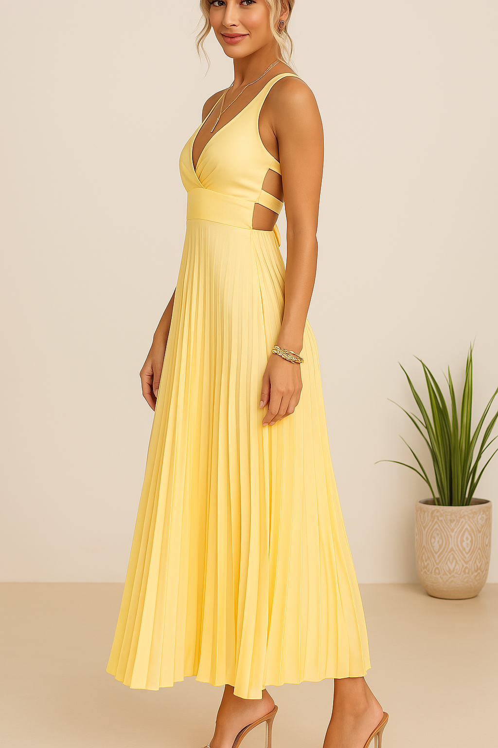 Élise | The Golden Dress