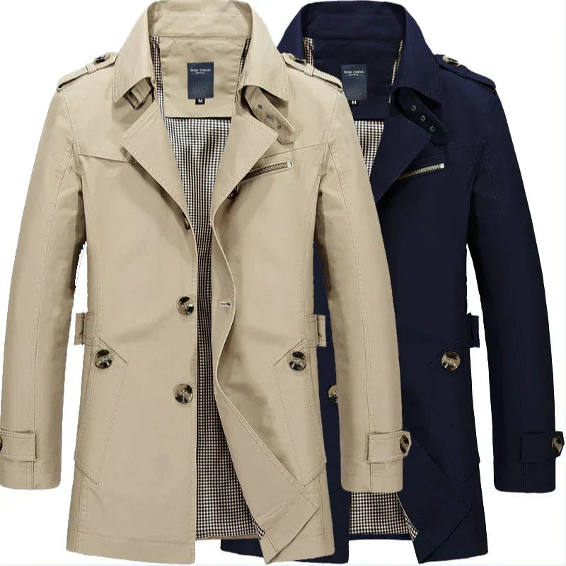 Luxueuze trenchcoat