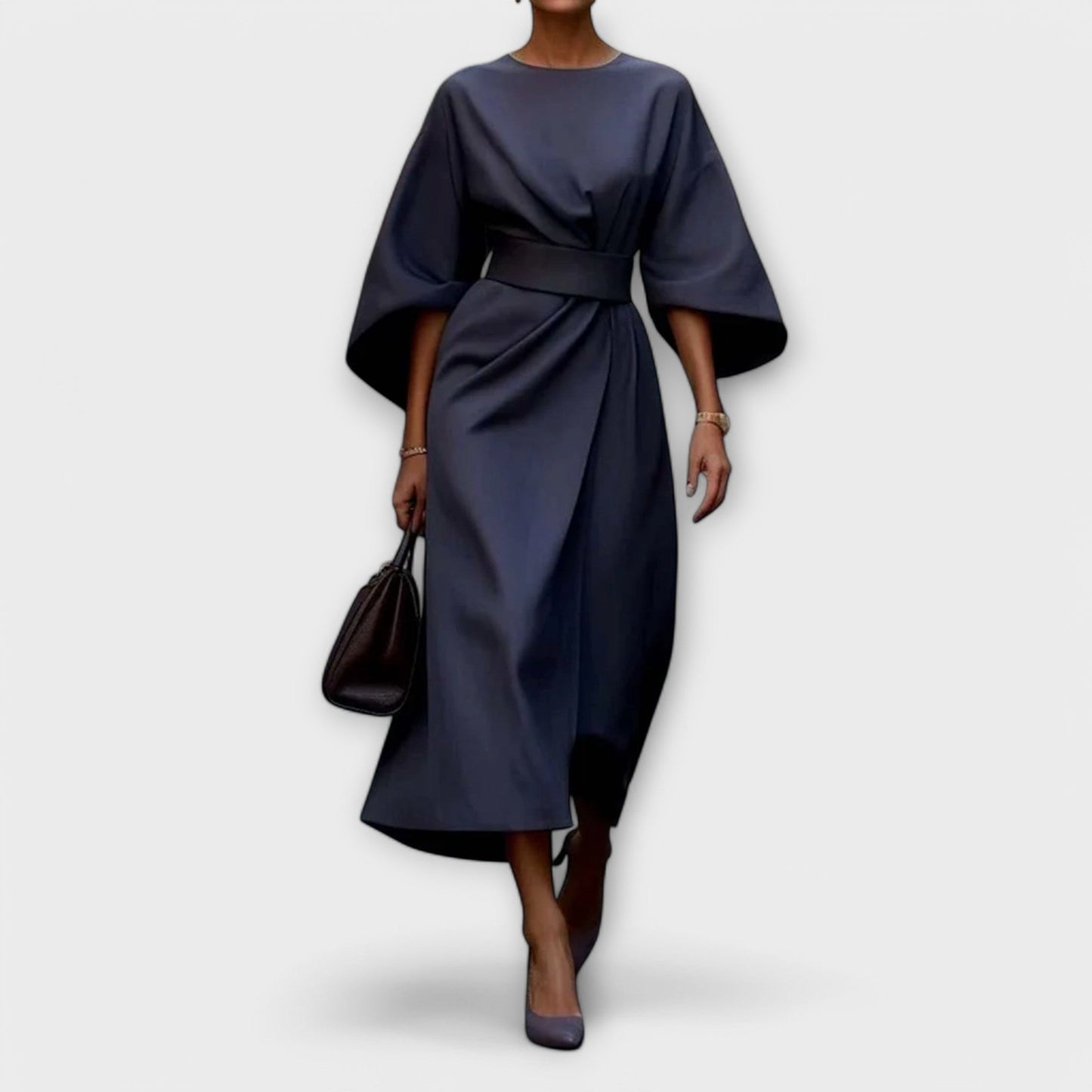 Elegante jurk met mouwen