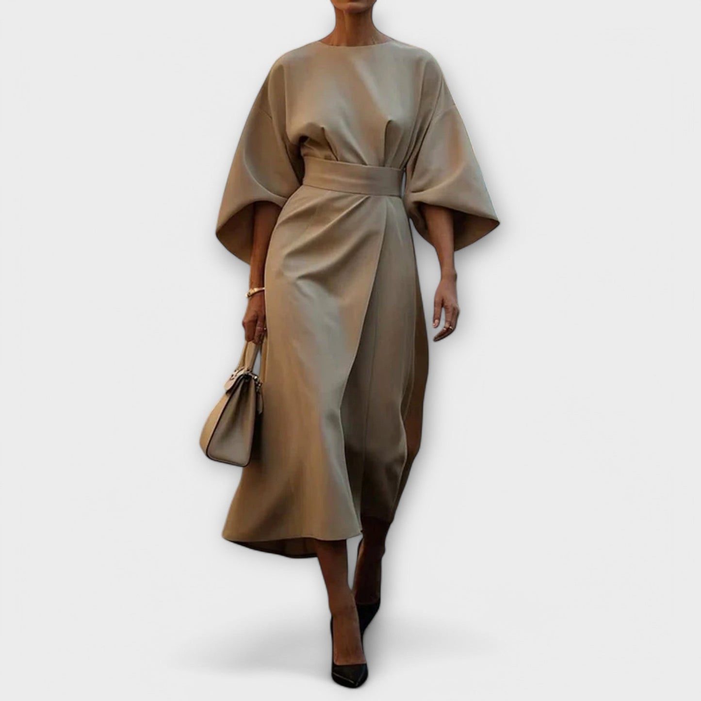 Elegante jurk met mouwen