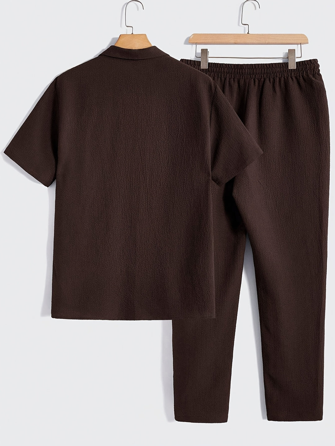 Heren zomerset | Modieus & Comfortabel | Overhemd met Broek | Vrije Tijd & Reizen