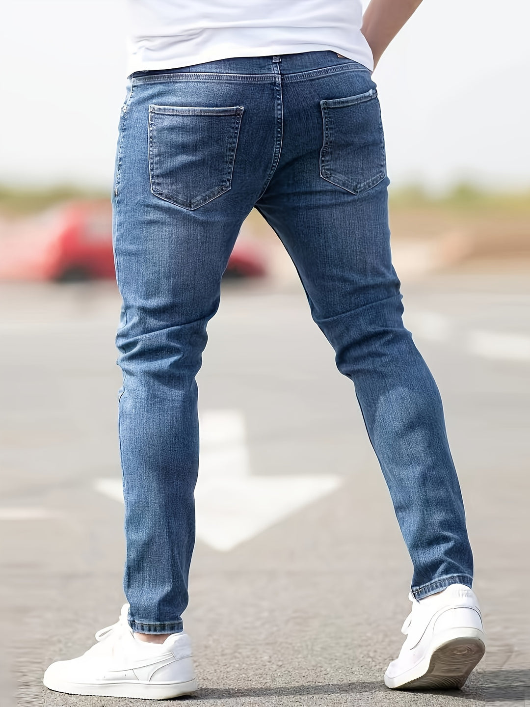 Heren Skinny Jeans | Medium Stretch Denim | Chique Street Style