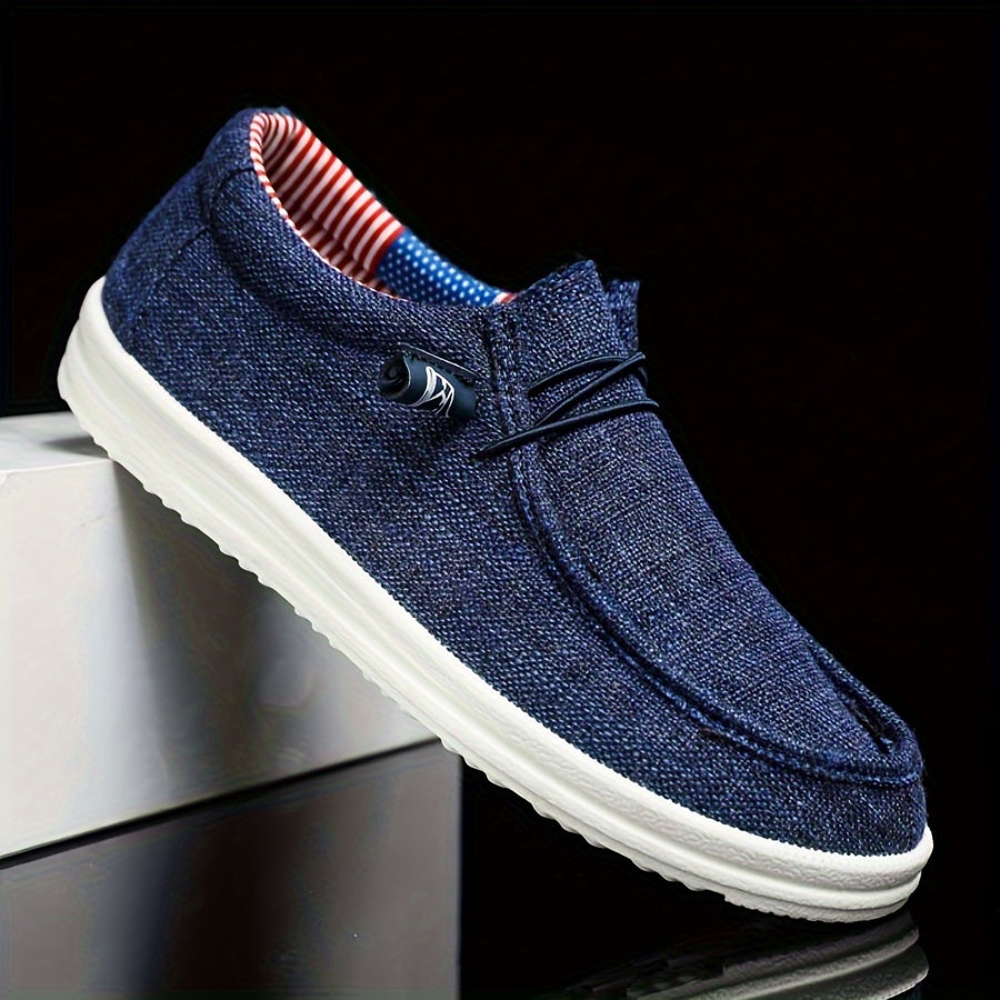 Heren Slip-On Schoenen | Lichtgewicht Canvas | Comfortabel & Casual | Lente