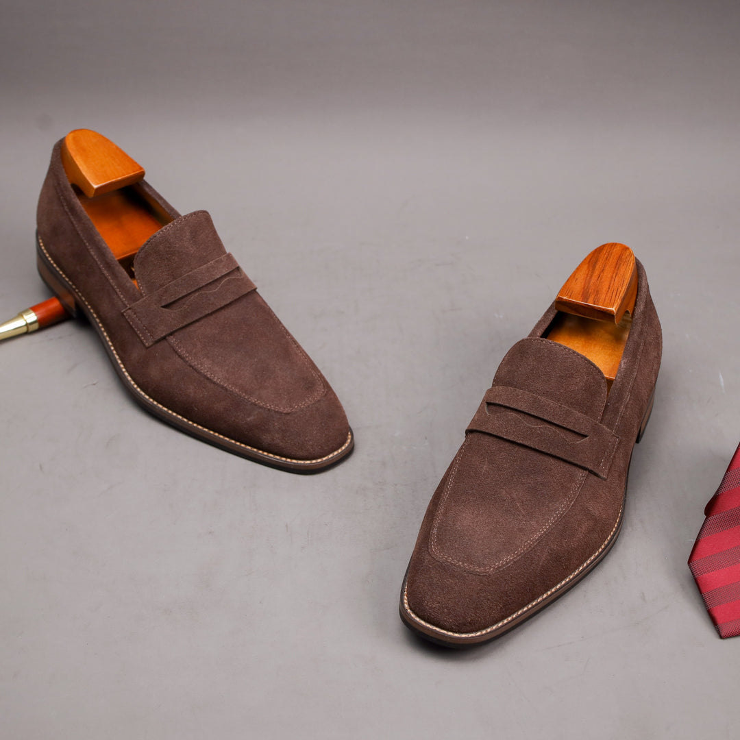 Heren Loafers | Echt Suède | Slip-On Comfort | Elegant & Duurzaam