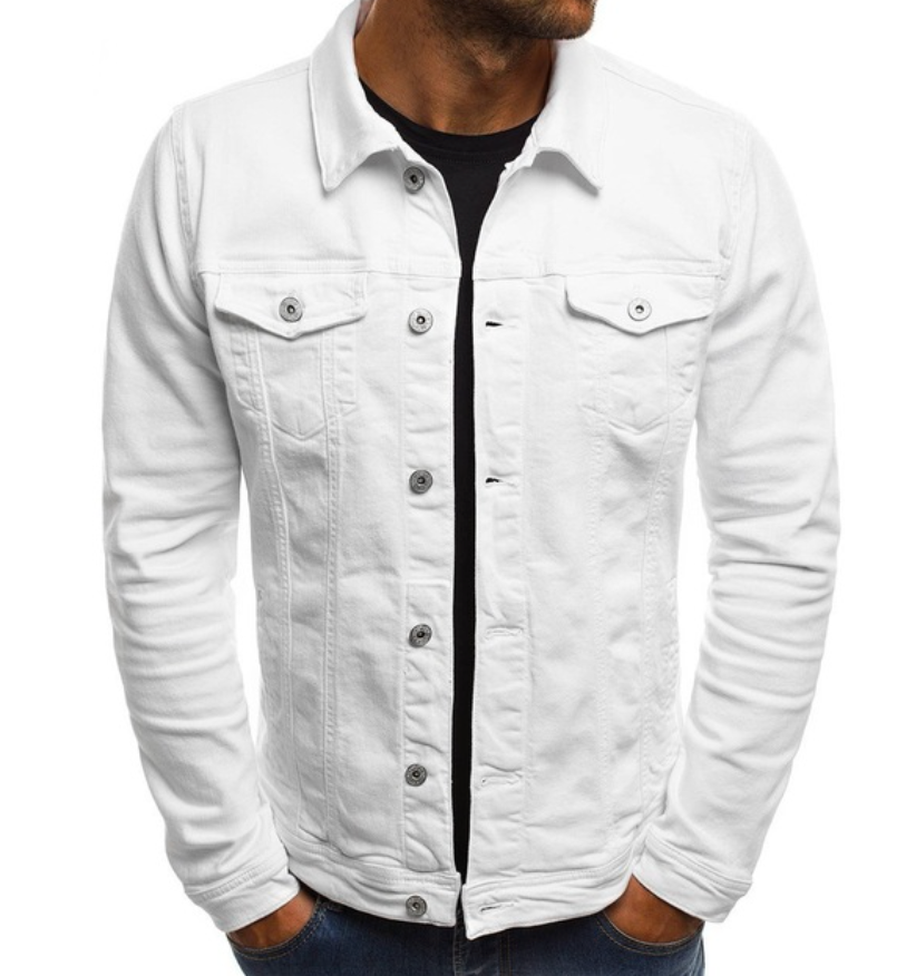 Heren Stijlvol Casual Denim Jack | Luuk