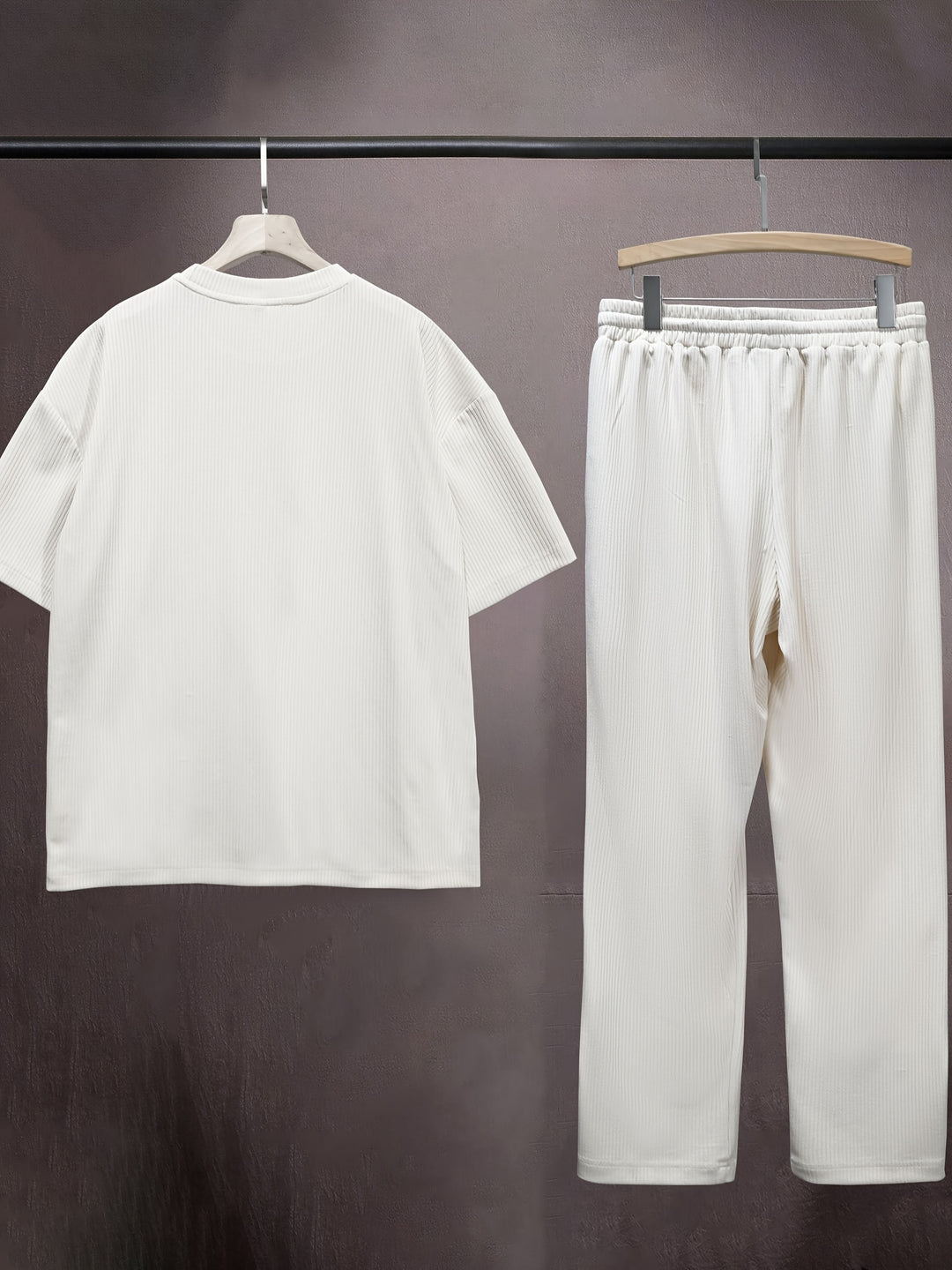 Heren Casual Set | T-shirt & Broek | Comfortabel & Elastisch | Lente & Zomer