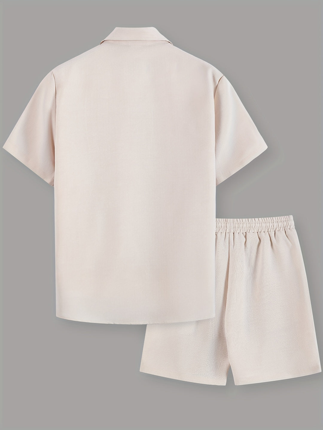Heren Zomerset | Casual & Comfortabel | Korte Mouwen & Trekkoord Shorts