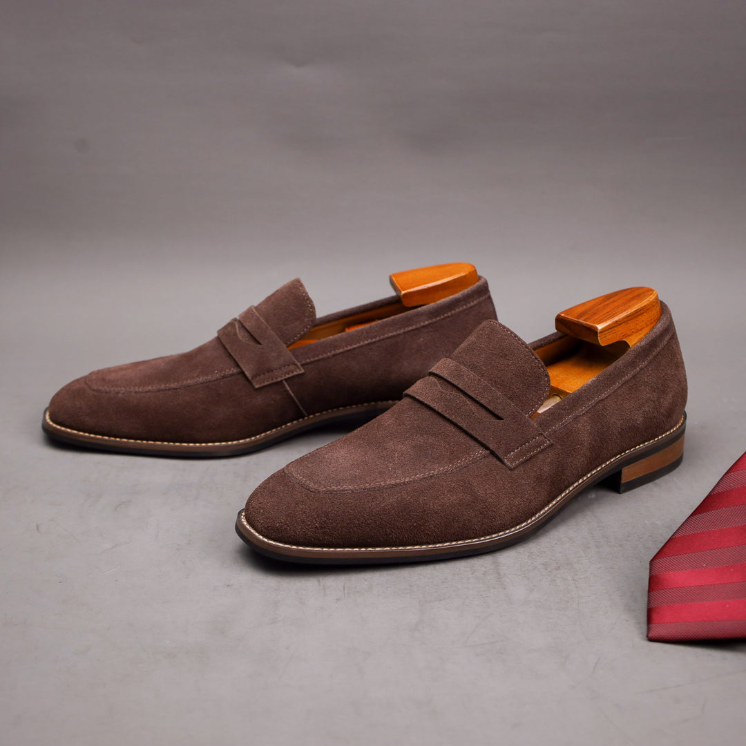 Heren Loafers | Echt Suède | Slip-On Comfort | Elegant & Duurzaam