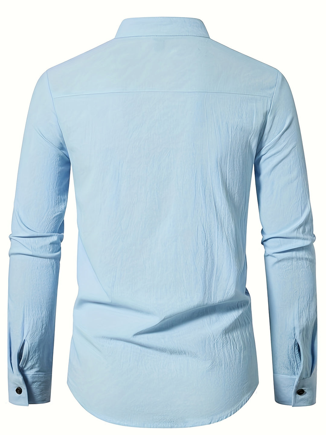 Heren overhemd | Comfort Fit | Katoen & Stretch | Lange Mouw