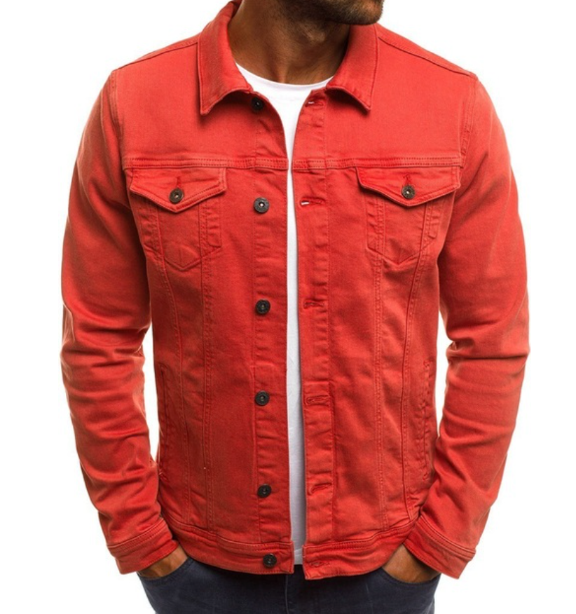 Heren Stijlvol Casual Denim Jack | Luuk