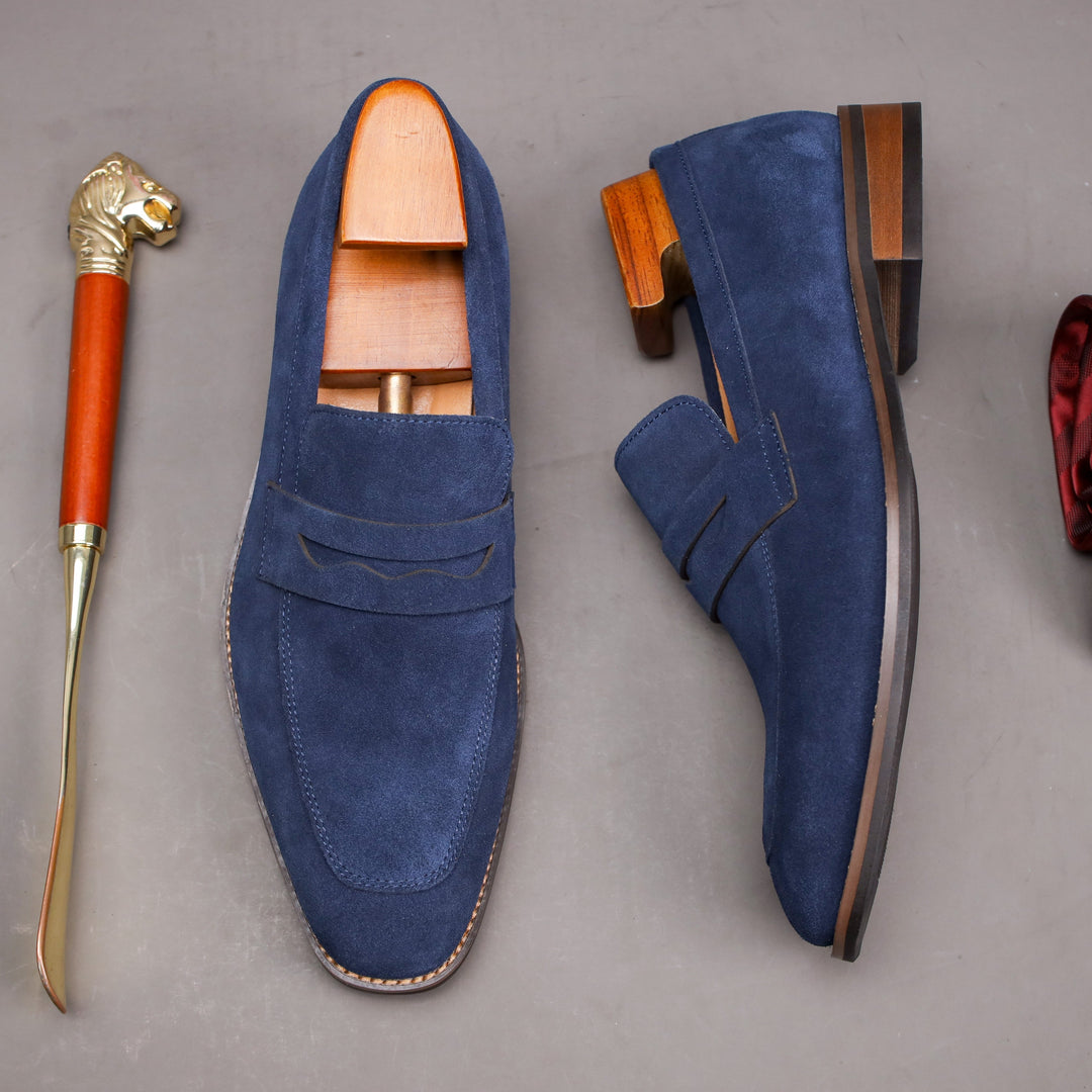 Heren Loafers | Echt Suède | Slip-On Comfort | Elegant & Duurzaam