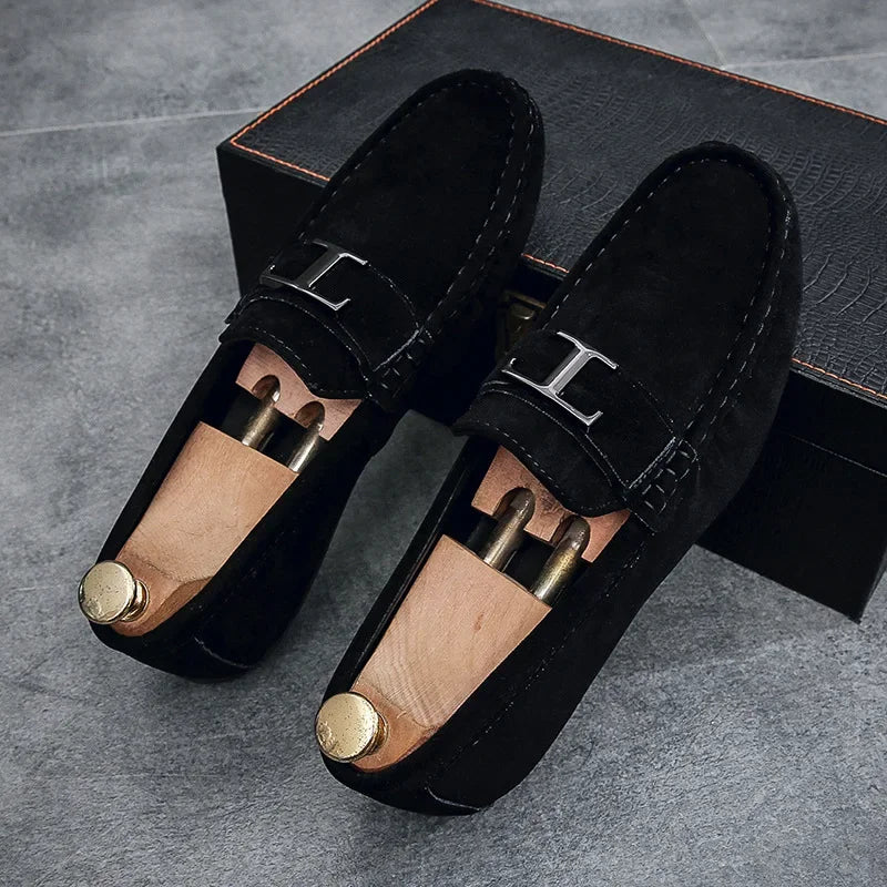 Luxe leren loafers voor heren met tijdloze elegantie en ultiem comfort | Bram