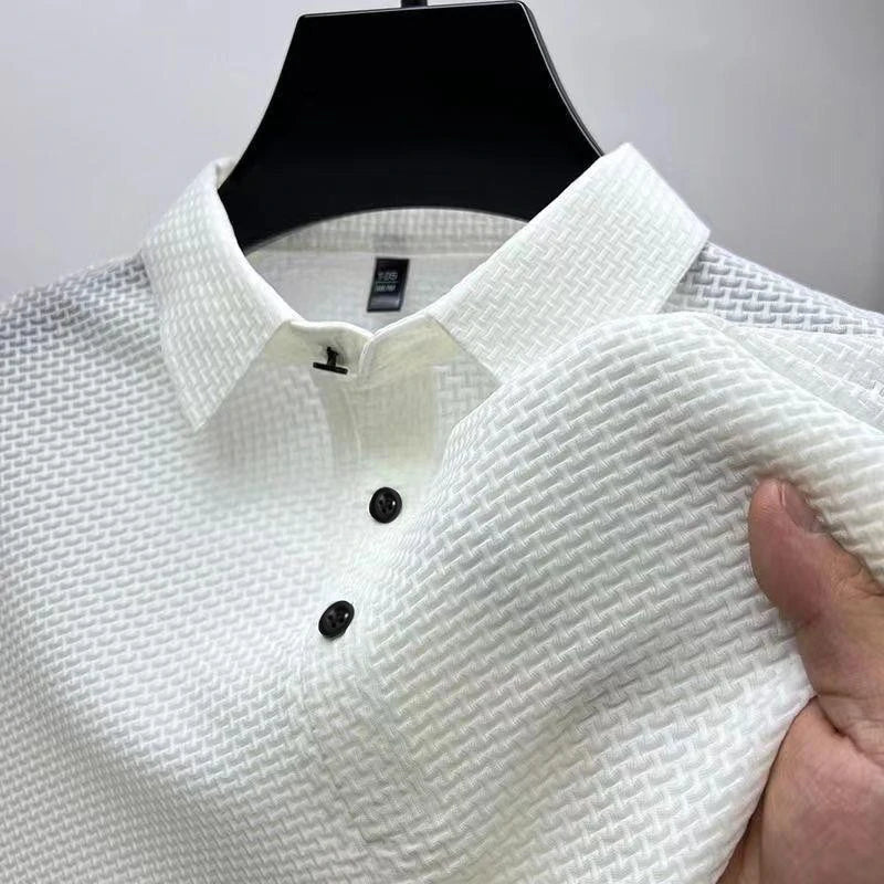 Klassiek poloshirt voor mannen met moeiteloze stijl en dagelijks comfort | Freek