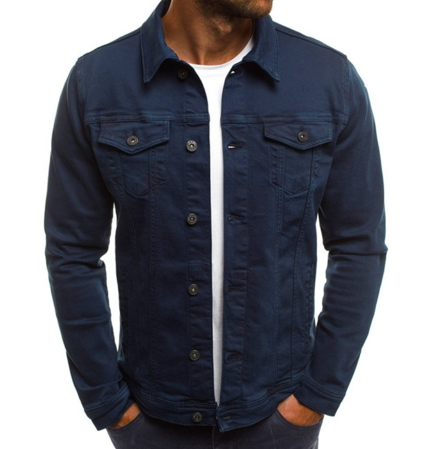 Heren Stijlvol Casual Denim Jack | Luuk