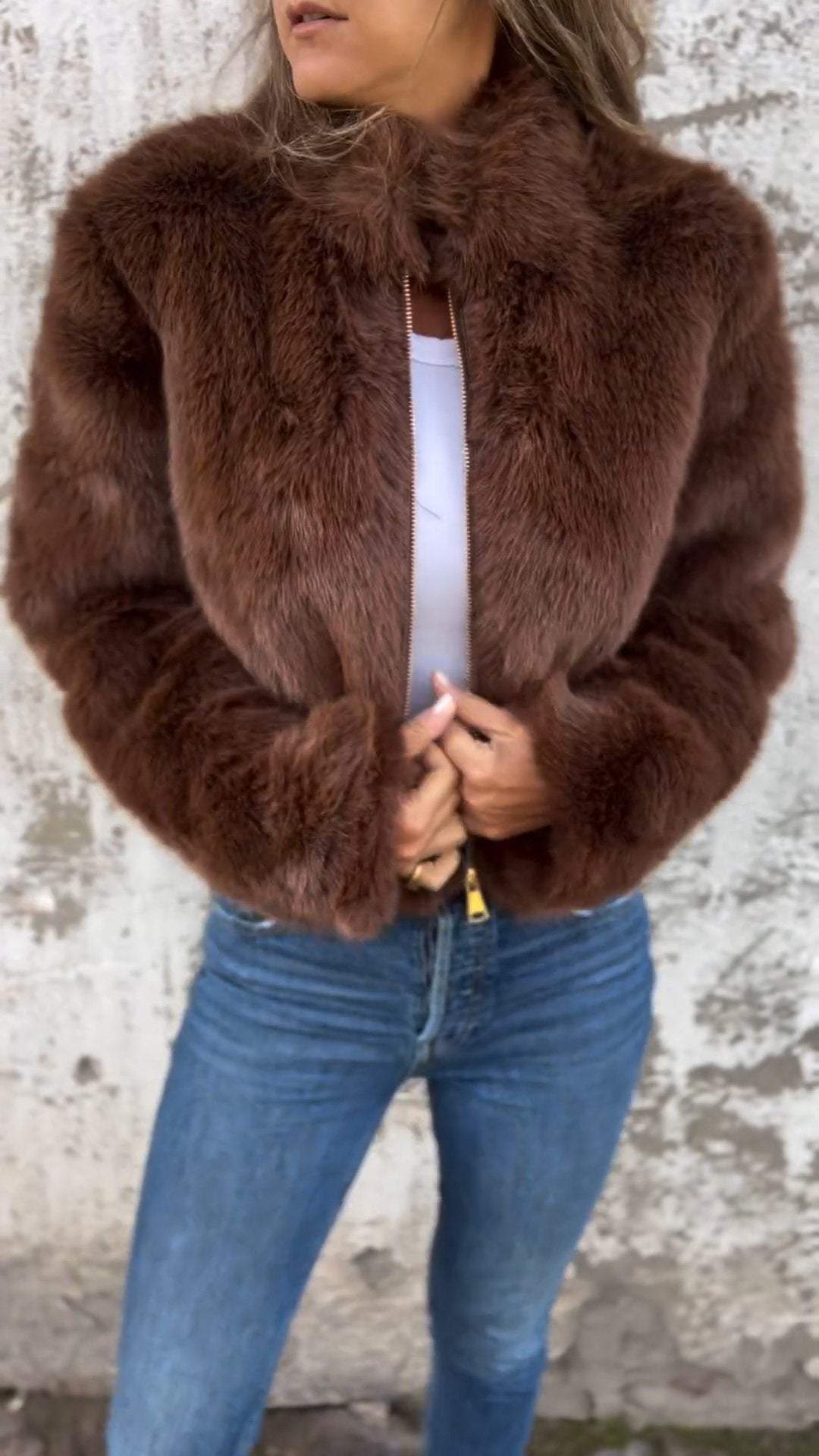 Faux Luxe | Korte jas