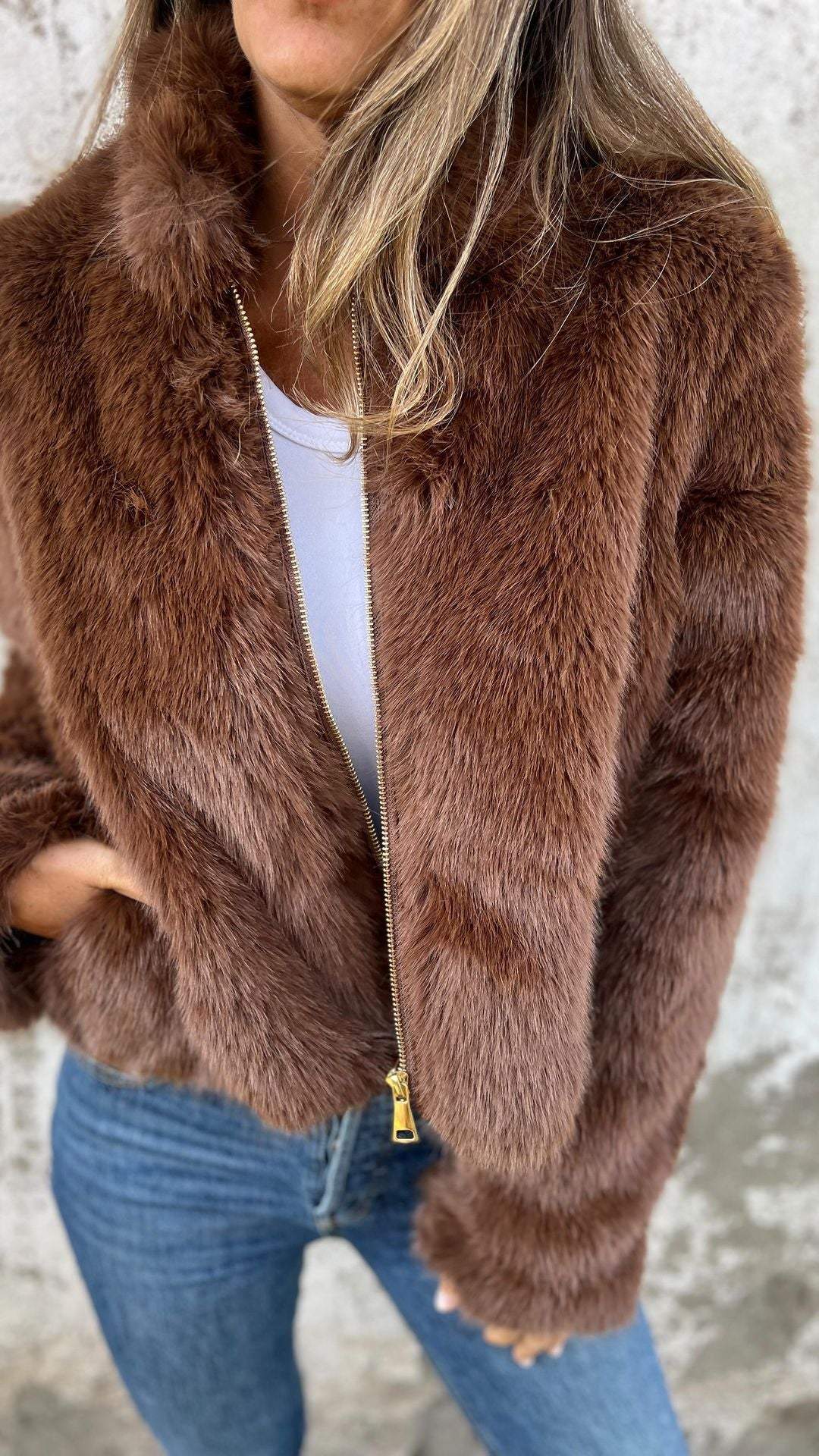 Faux Luxe | Korte jas