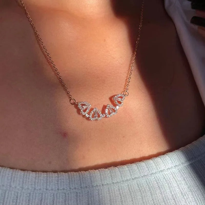 Amara | Vrolijke hartketting