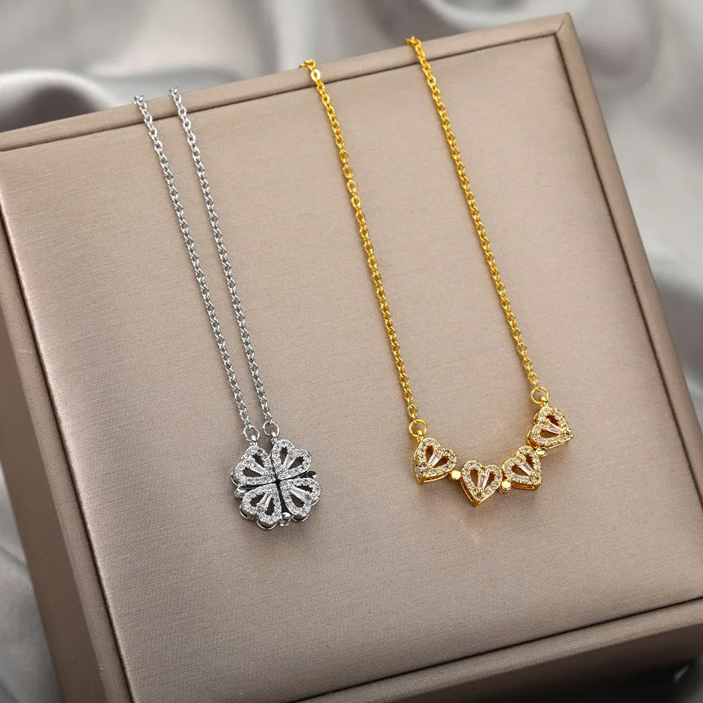 Amara | Vrolijke hartketting