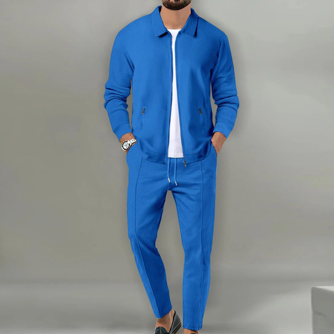 Slim Fit Tweedelige Set