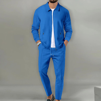 Slim Fit Tweedelige Set