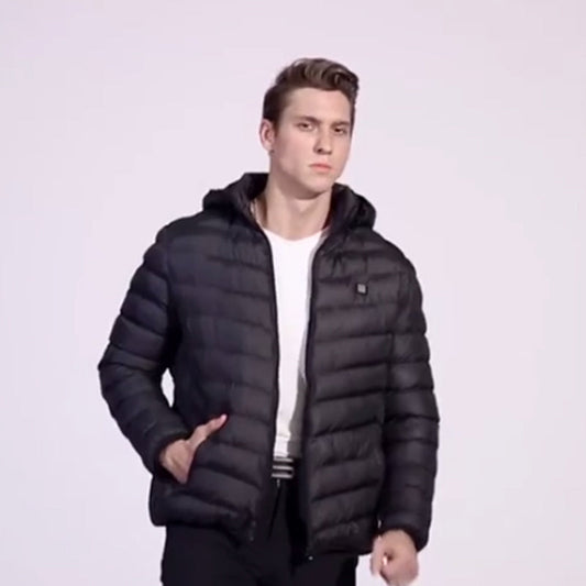 Simon | Verwarmd puffer jas