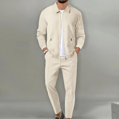 Slim Fit Tweedelige Set