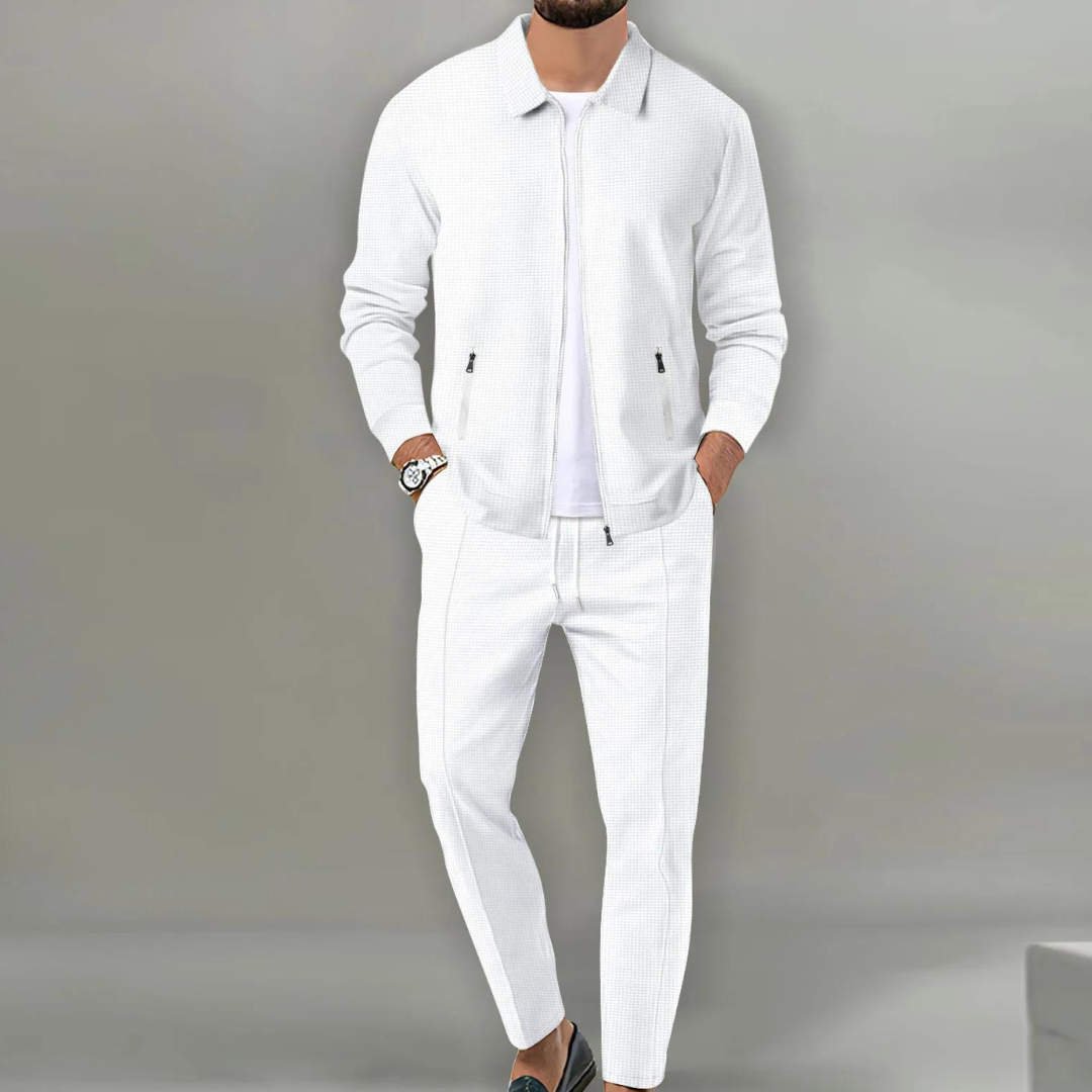 Slim Fit Tweedelige Set