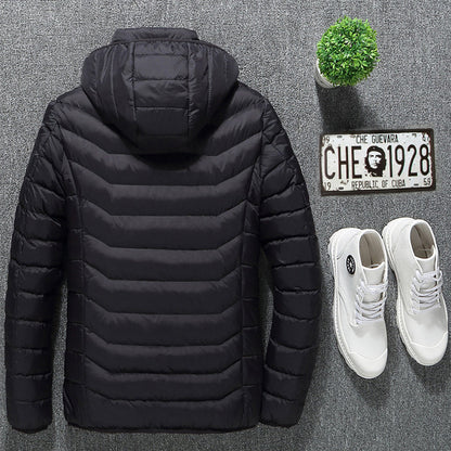 Simon | Verwarmd puffer jas