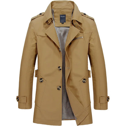 Luxueuze trenchcoat