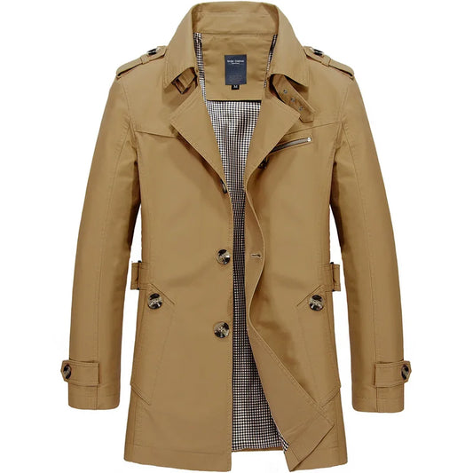 Luxueuze trenchcoat