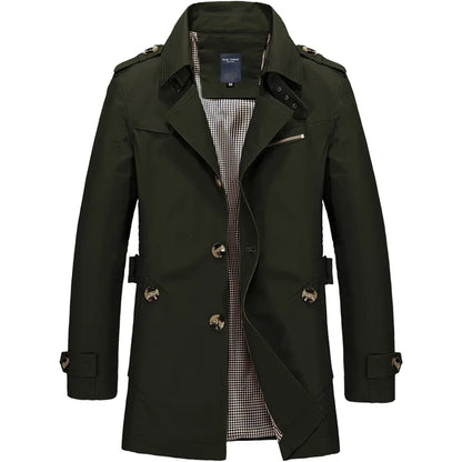Luxueuze trenchcoat