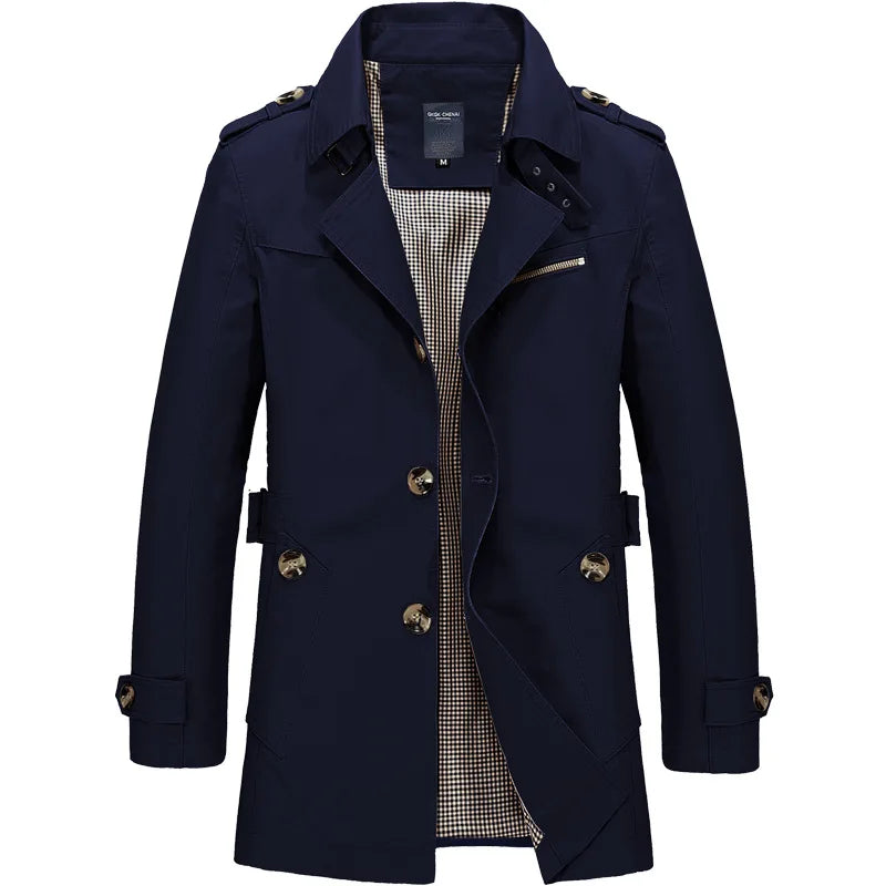 Luxueuze trenchcoat