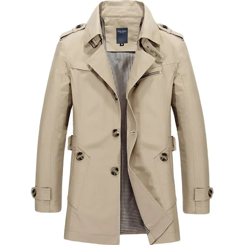 Luxueuze trenchcoat