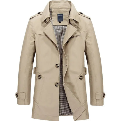 Luxueuze trenchcoat