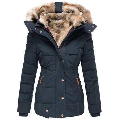 Nora | Winterjas met Luxe bontvoering