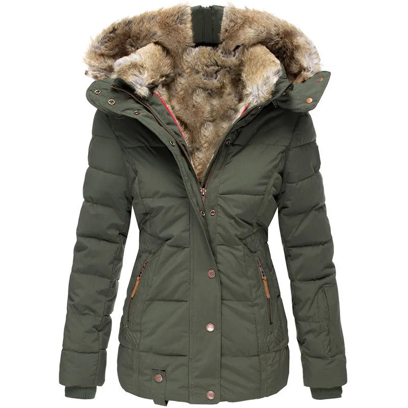 Nora | Winterjas met Luxe bontvoering