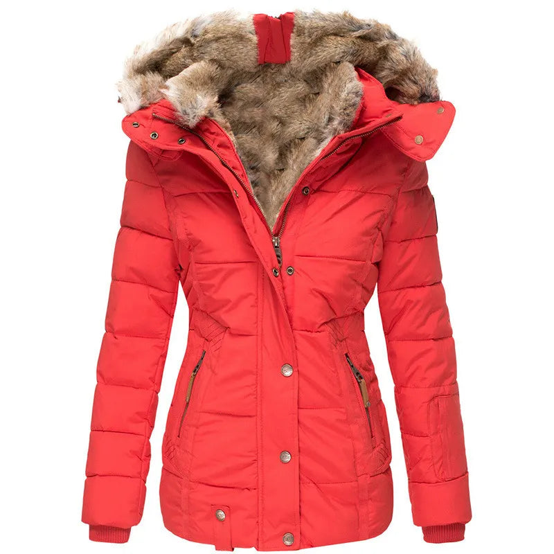 Nora | Winterjas met Luxe bontvoering