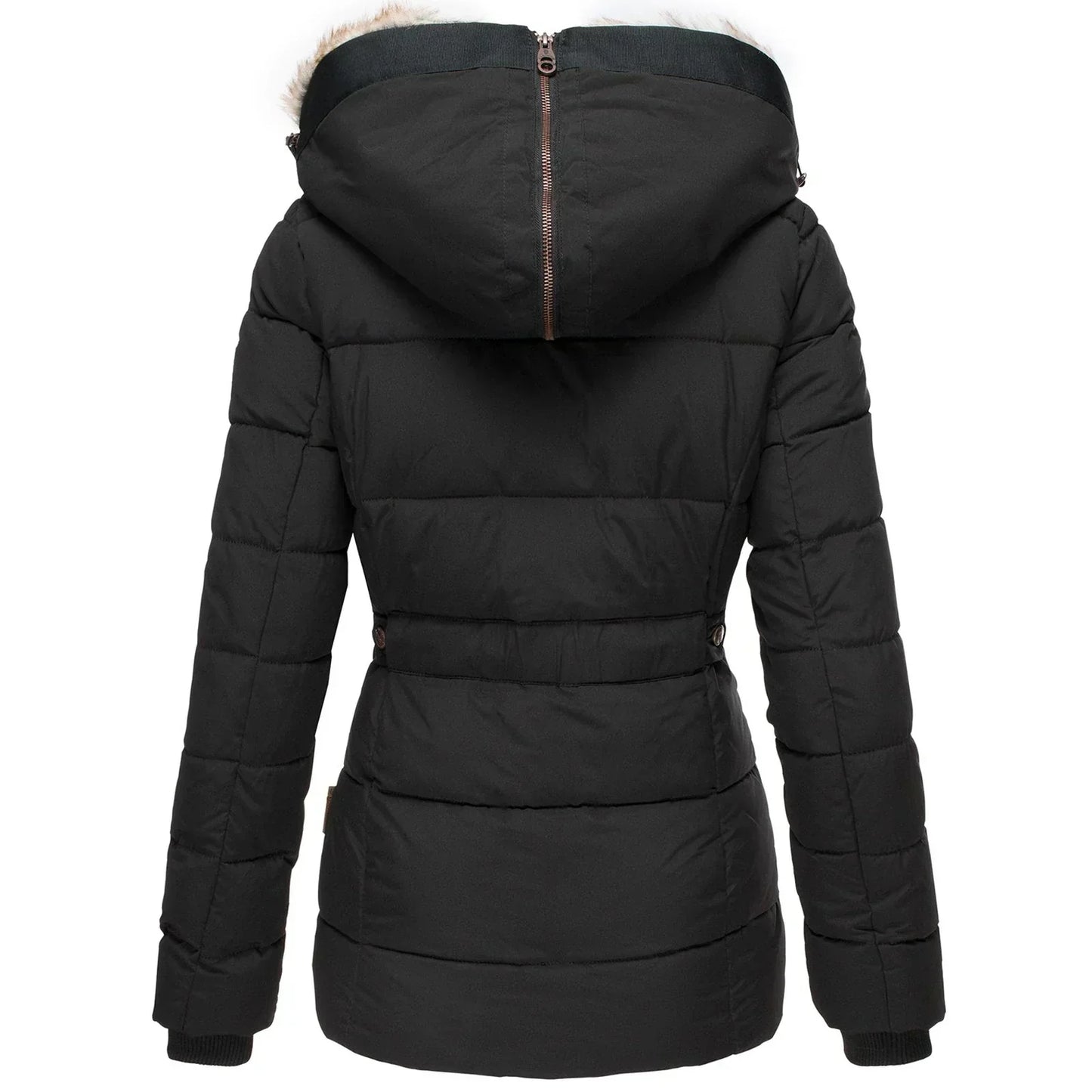 Nora | Winterjas met Luxe bontvoering