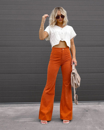 Faye flared broek | Comfortabel en stijlvol