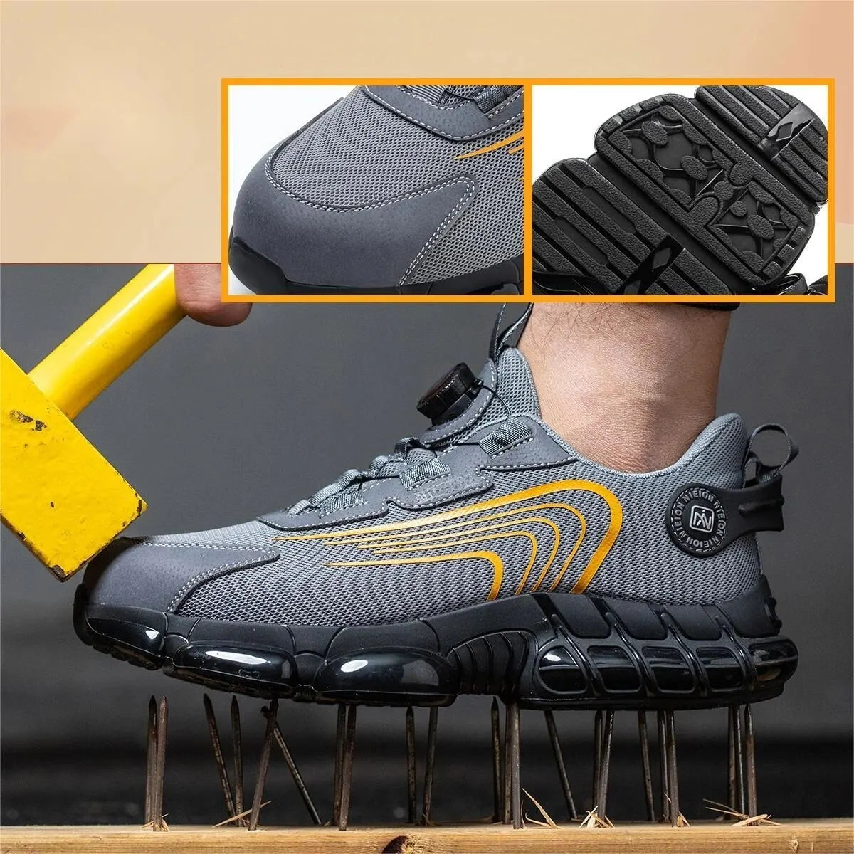 Unisex | Werkschoenen met draaibare gesp