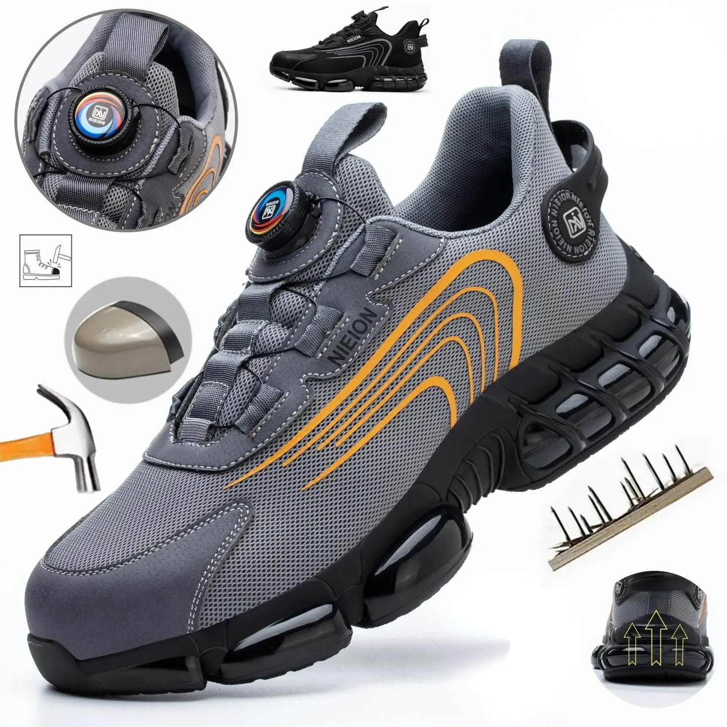 Unisex | Werkschoenen met draaibare gesp