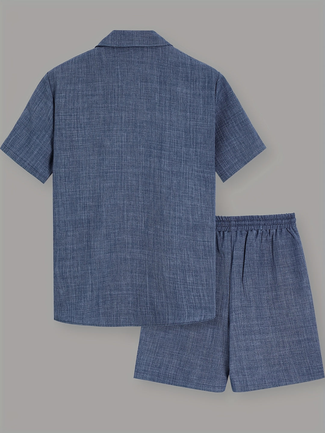 Heren Zomerset | Casual & Comfortabel | Korte Mouwen & Trekkoord Shorts