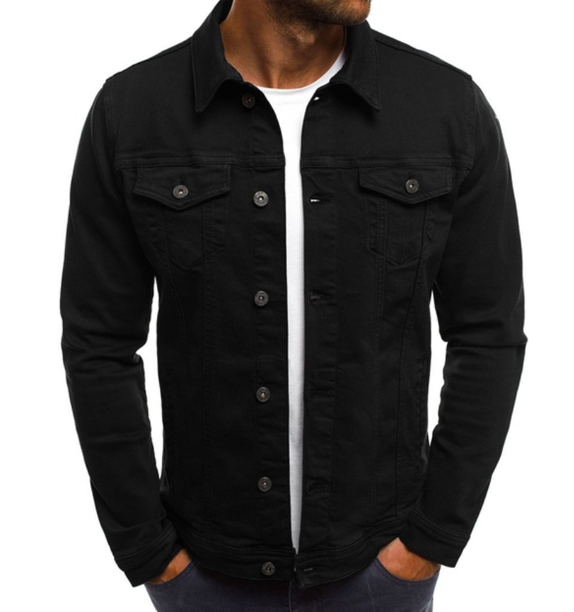 Heren Stijlvol Casual Denim Jack | Luuk