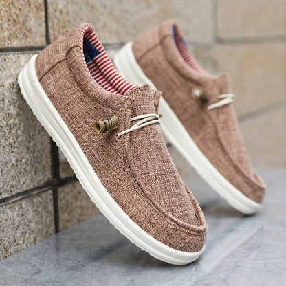 Heren Slip-On Schoenen | Lichtgewicht Canvas | Comfortabel & Casual | Lente