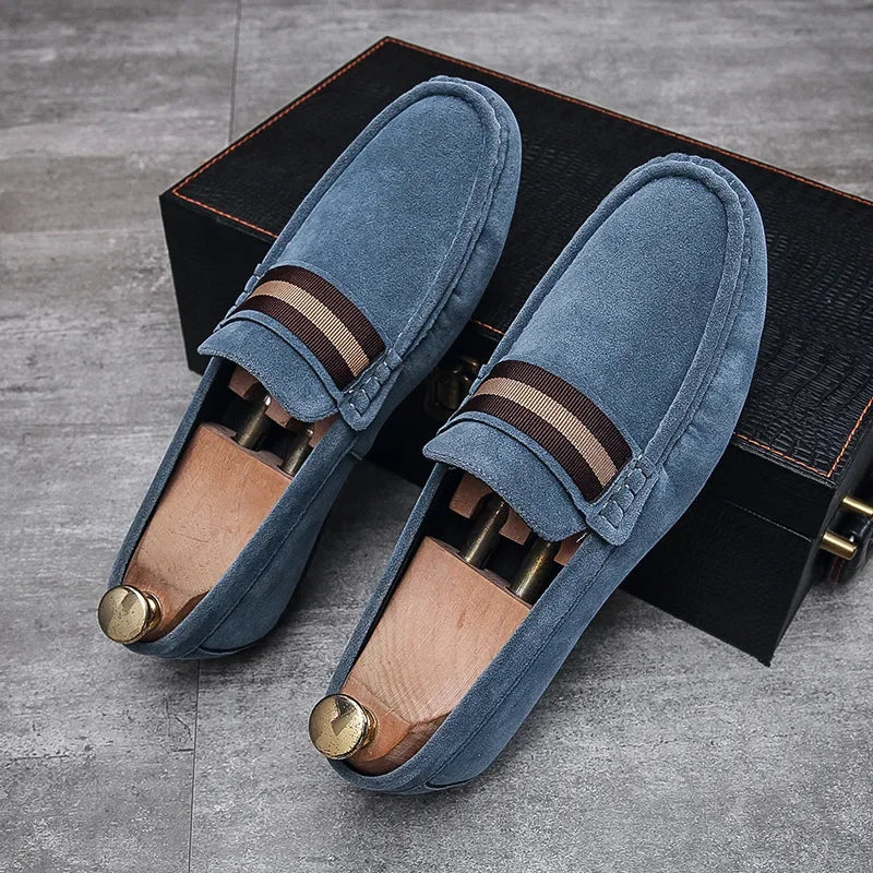 Luxe leren loafers voor heren met tijdloze elegantie en ultiem comfort | Bram