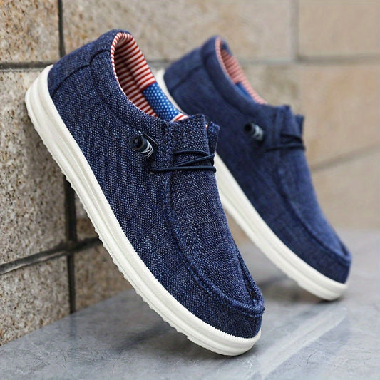 Heren Slip-On Schoenen | Lichtgewicht Canvas | Comfortabel & Casual | Lente